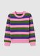 Girls' multicolour pure cotton regular fit pullover_3