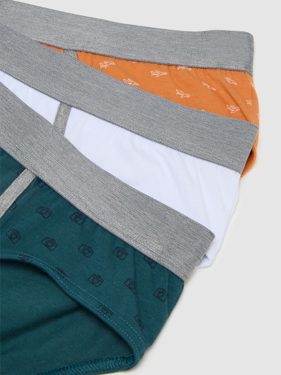 Regular fit multicolour cotton brief set_5