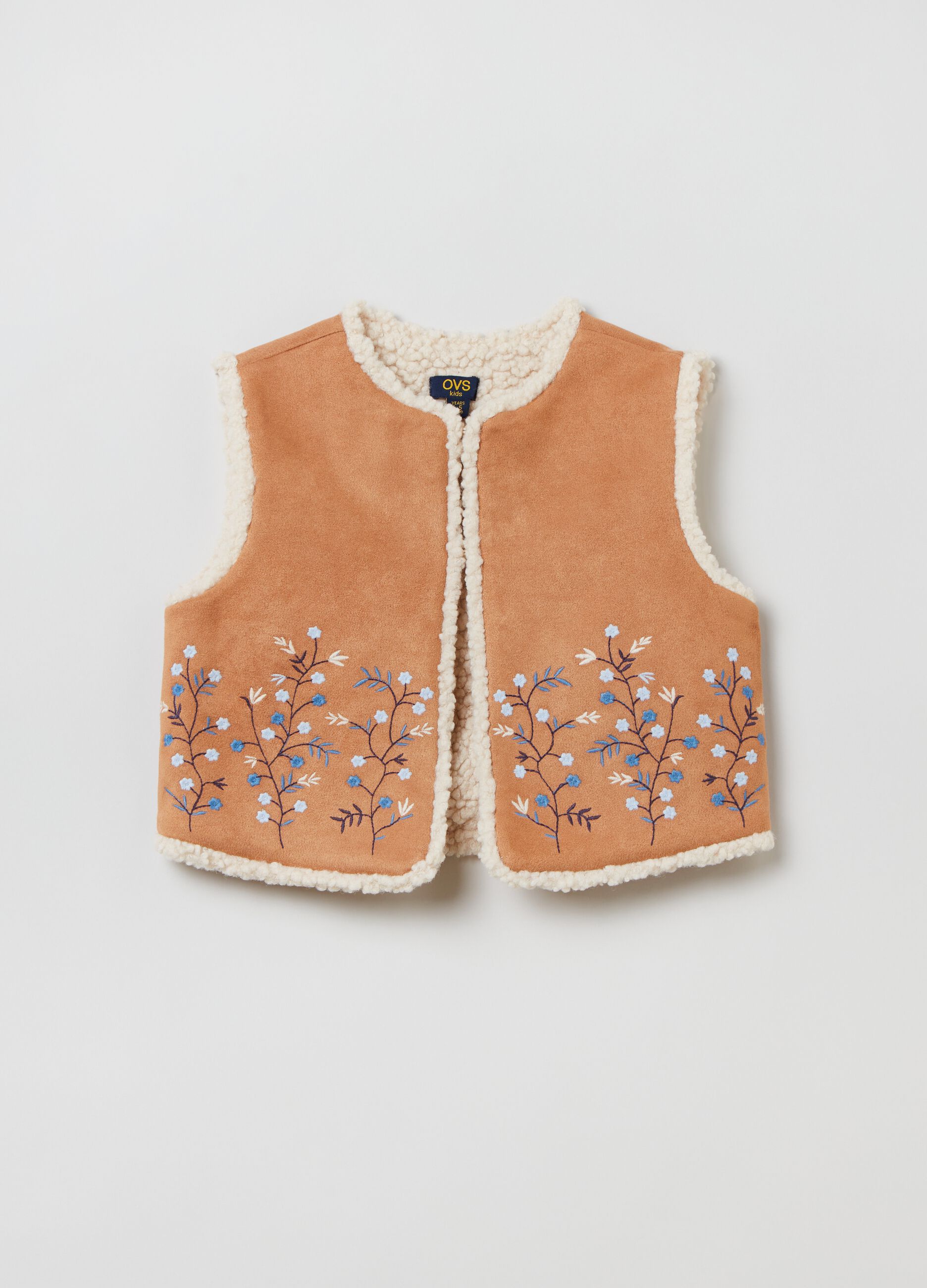 Gilet scamosciato outlet