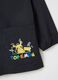 Multicolour cotton blend children's school apron with Pikachu_2