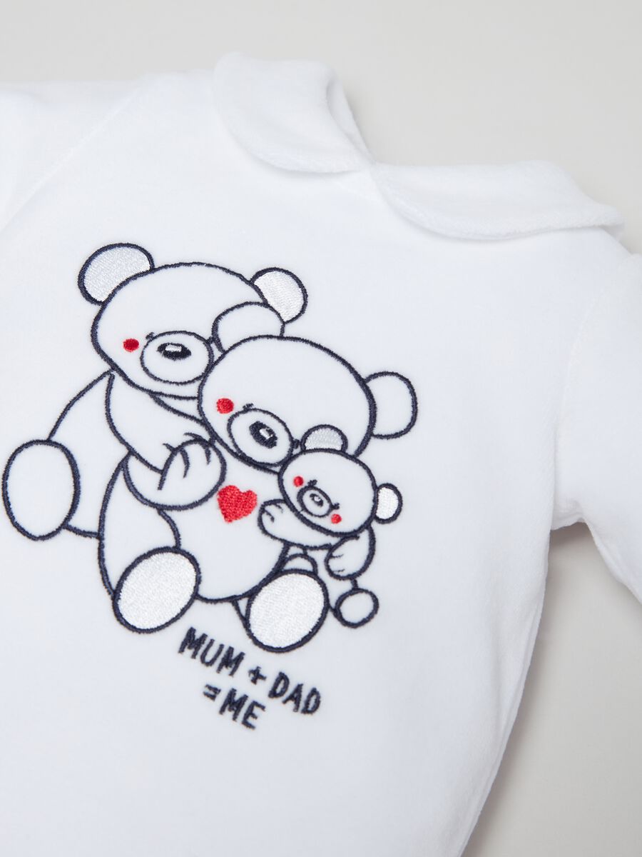 Set t-shirt e ghettine in velour_2