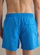 Blue swim shorts with elasticated waistband and contrast drawstring_3