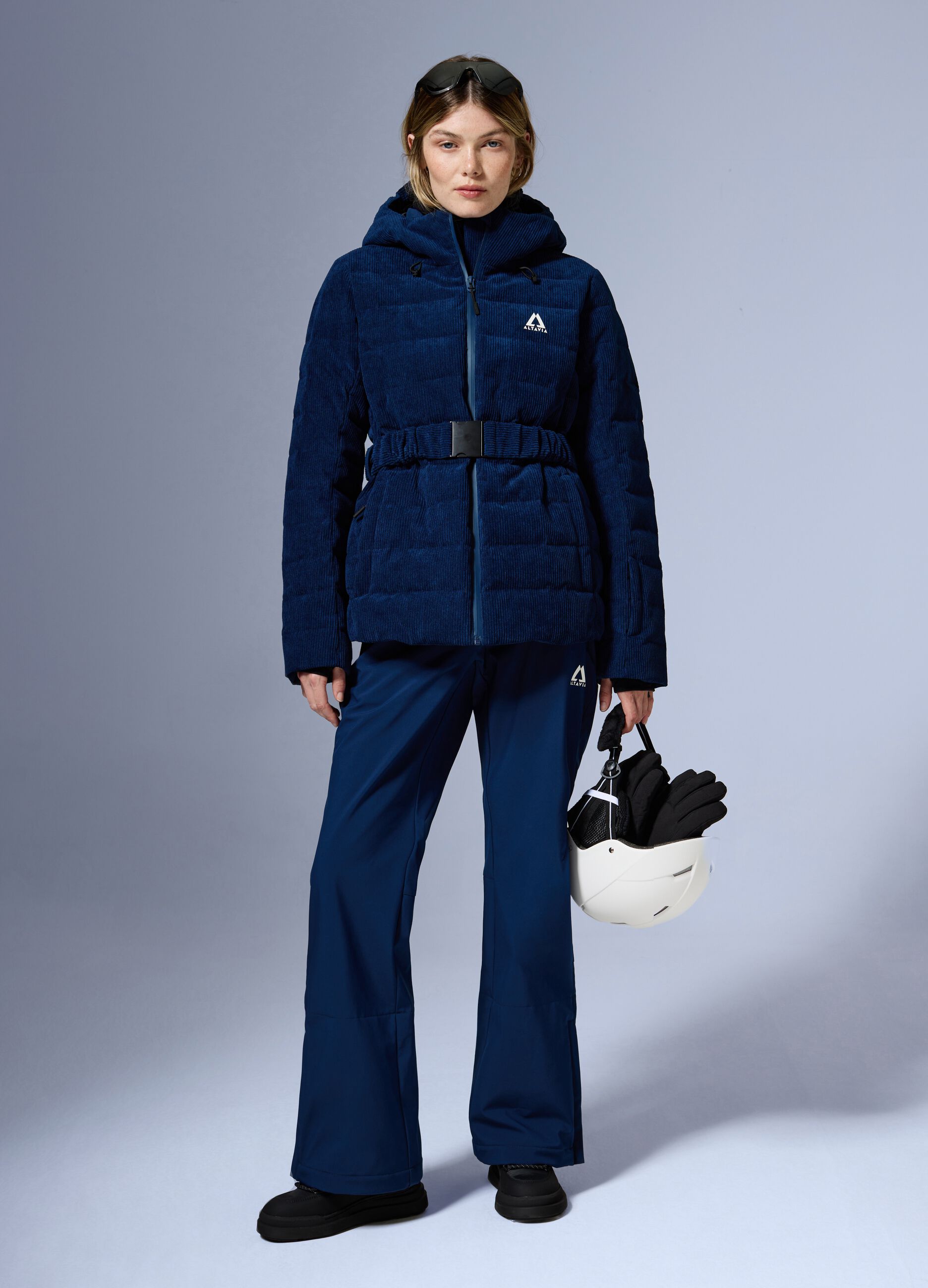 ALTAVIA Velvet Ski Jacket WITH DEBORAH COMPAGNONI