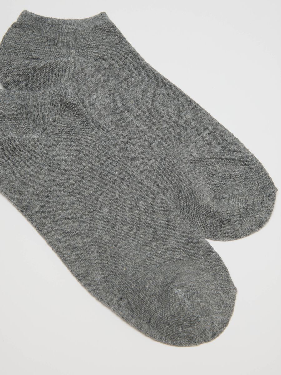 Men's Grey Cotton Blend Sock Multipack_1