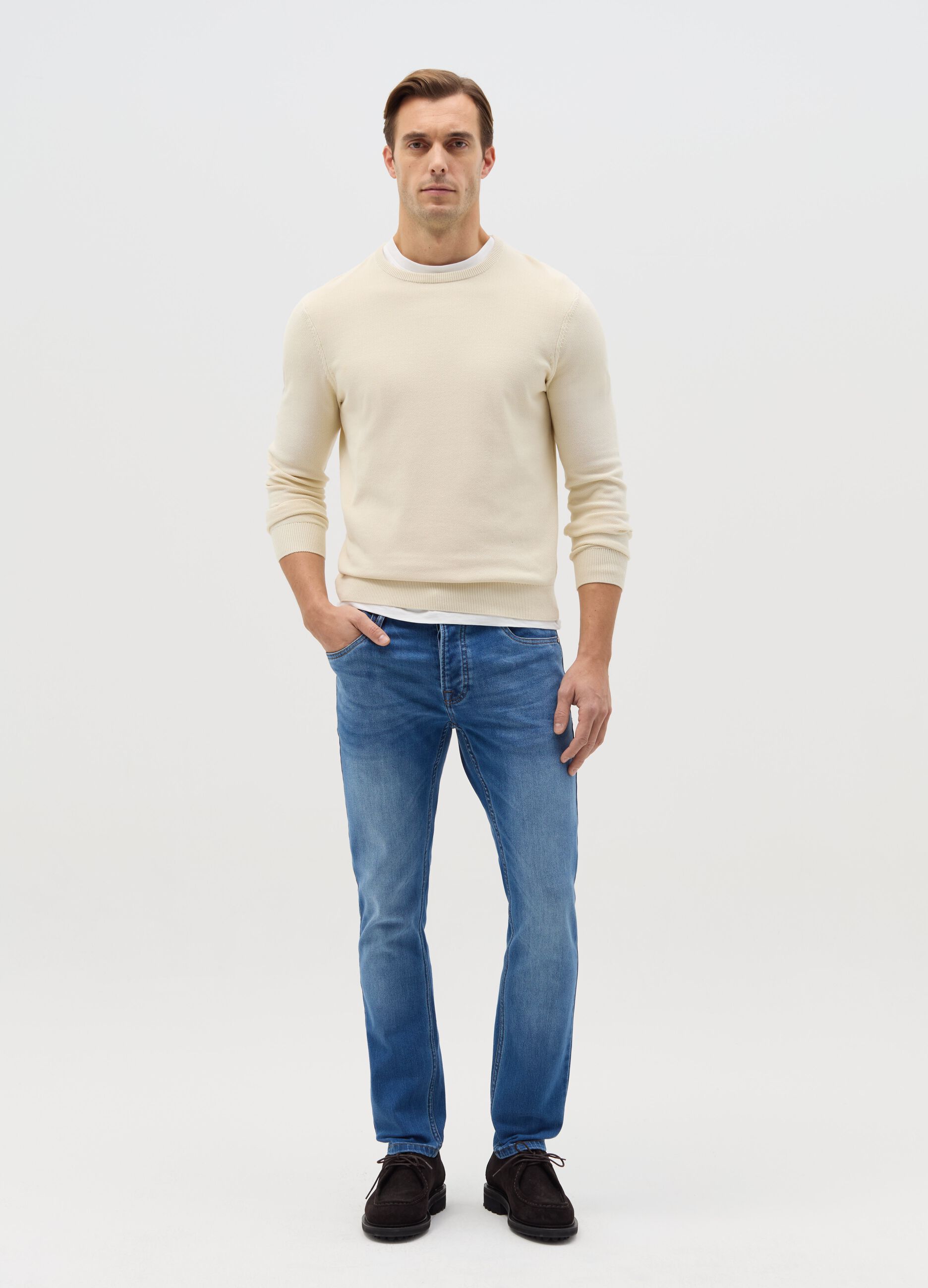 Skinny-fit jeans with five pockets