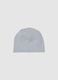 Grey stretch cotton boys' hat_1
