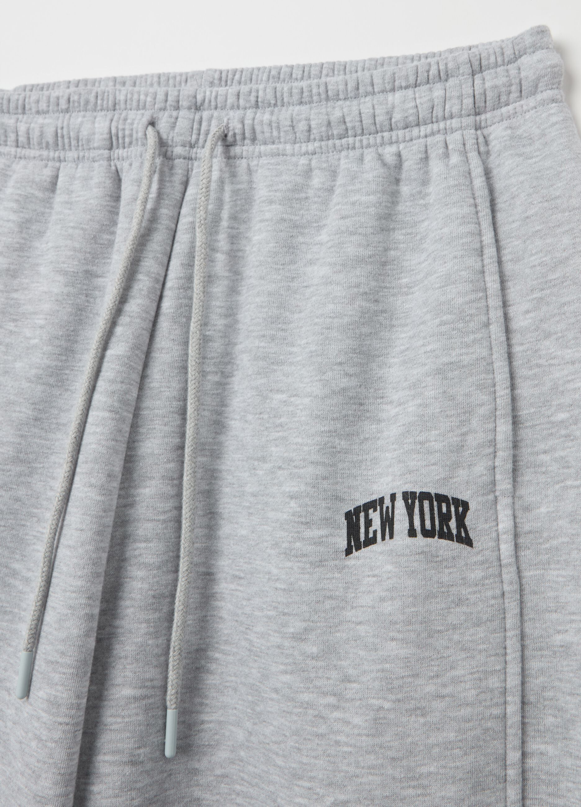 Baggy-fit joggers with drawstring
