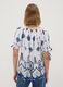 White pure-viscose short-sleeve blouse with paisley print_3
