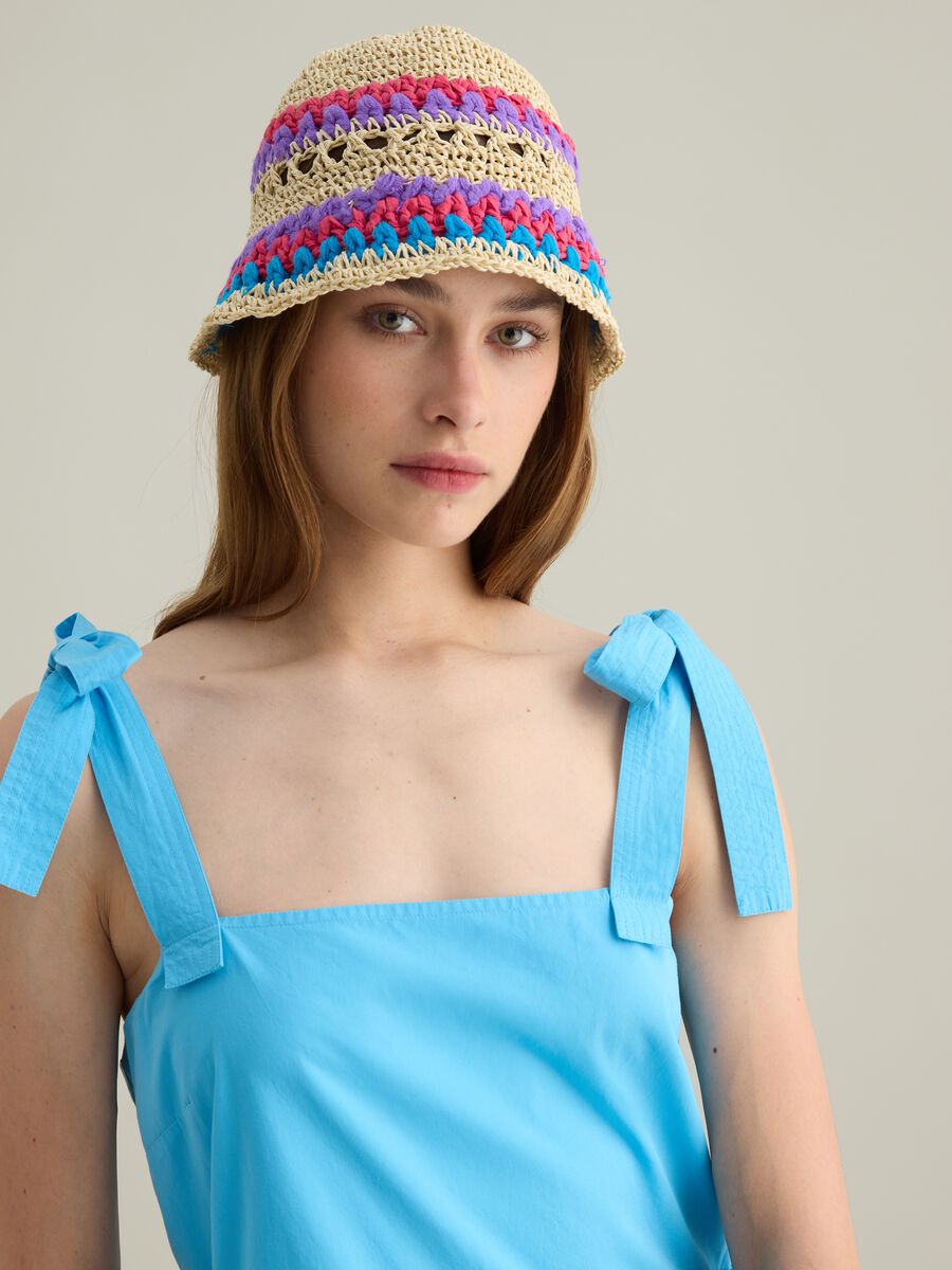 Cappello cloche in maglia jersey_0