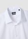 White long-sleeve cotton blend slim fit easy iron shirt_5