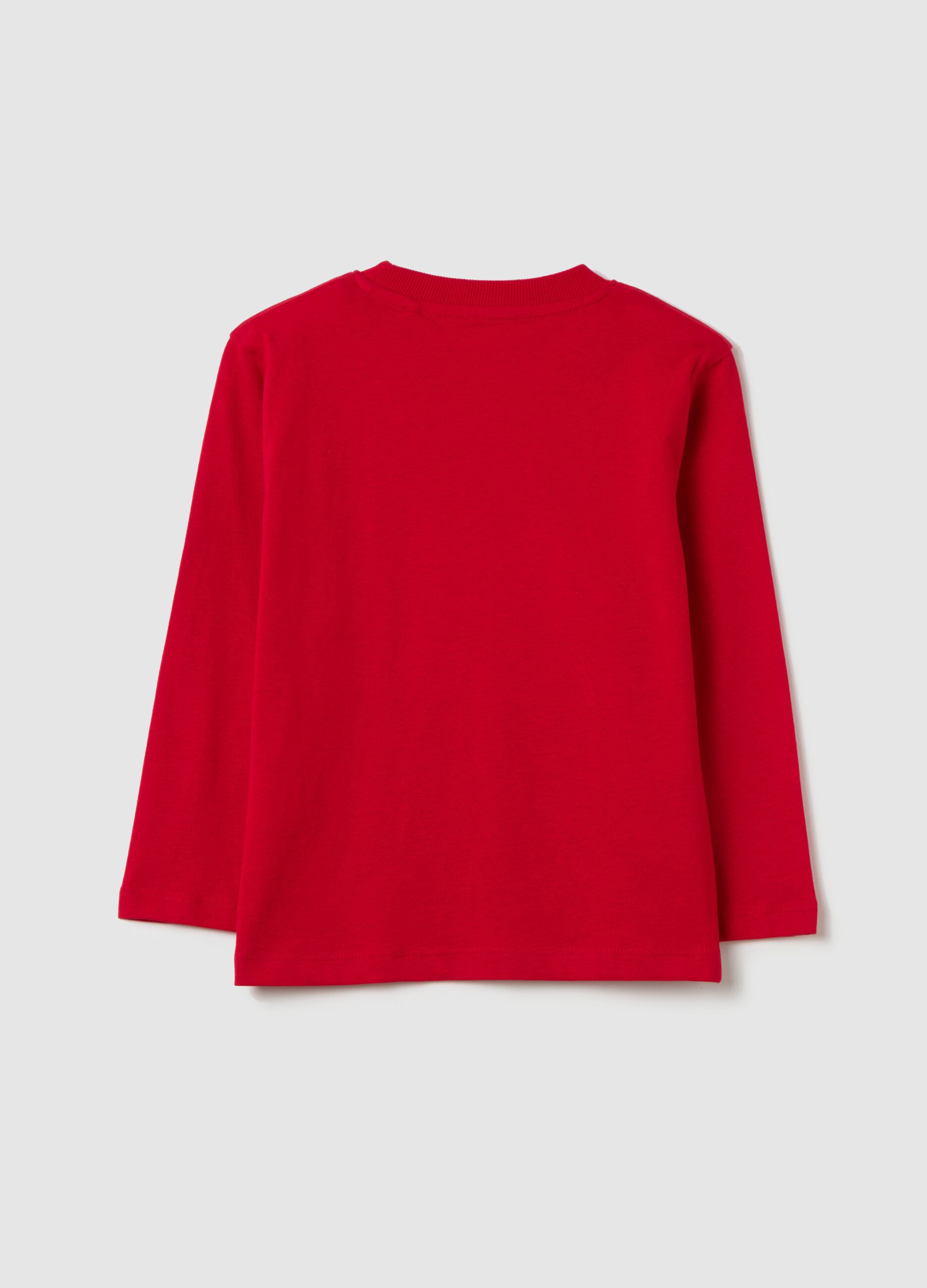 Long-sleeved T-shirt with Spidey print