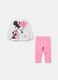 French terry jogging set with Minnie Mouse print_0