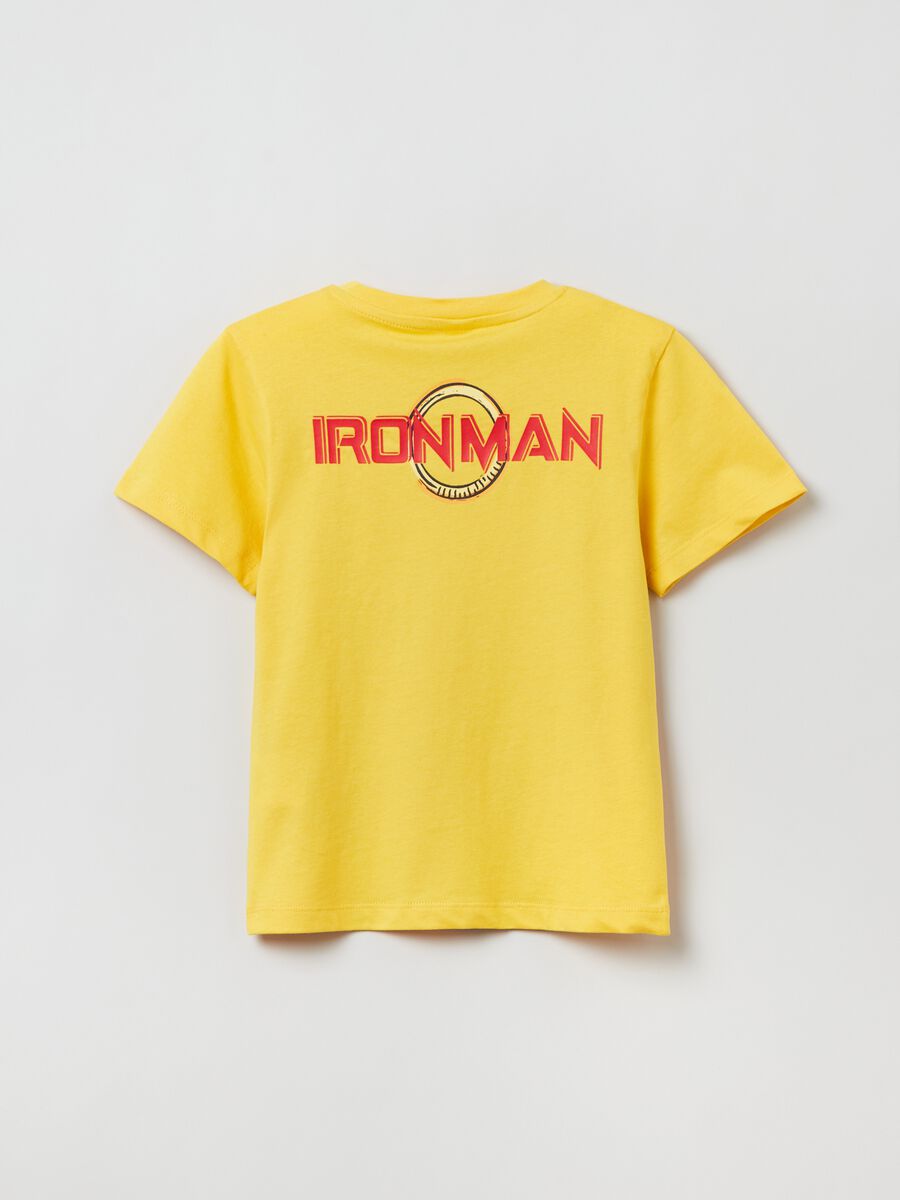 T-shirt con stampa Marvel Iron Man_1