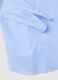 Men's pure cotton easy iron blue shirt_5