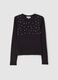 Long-sleeved T-shirt with diamantés_4