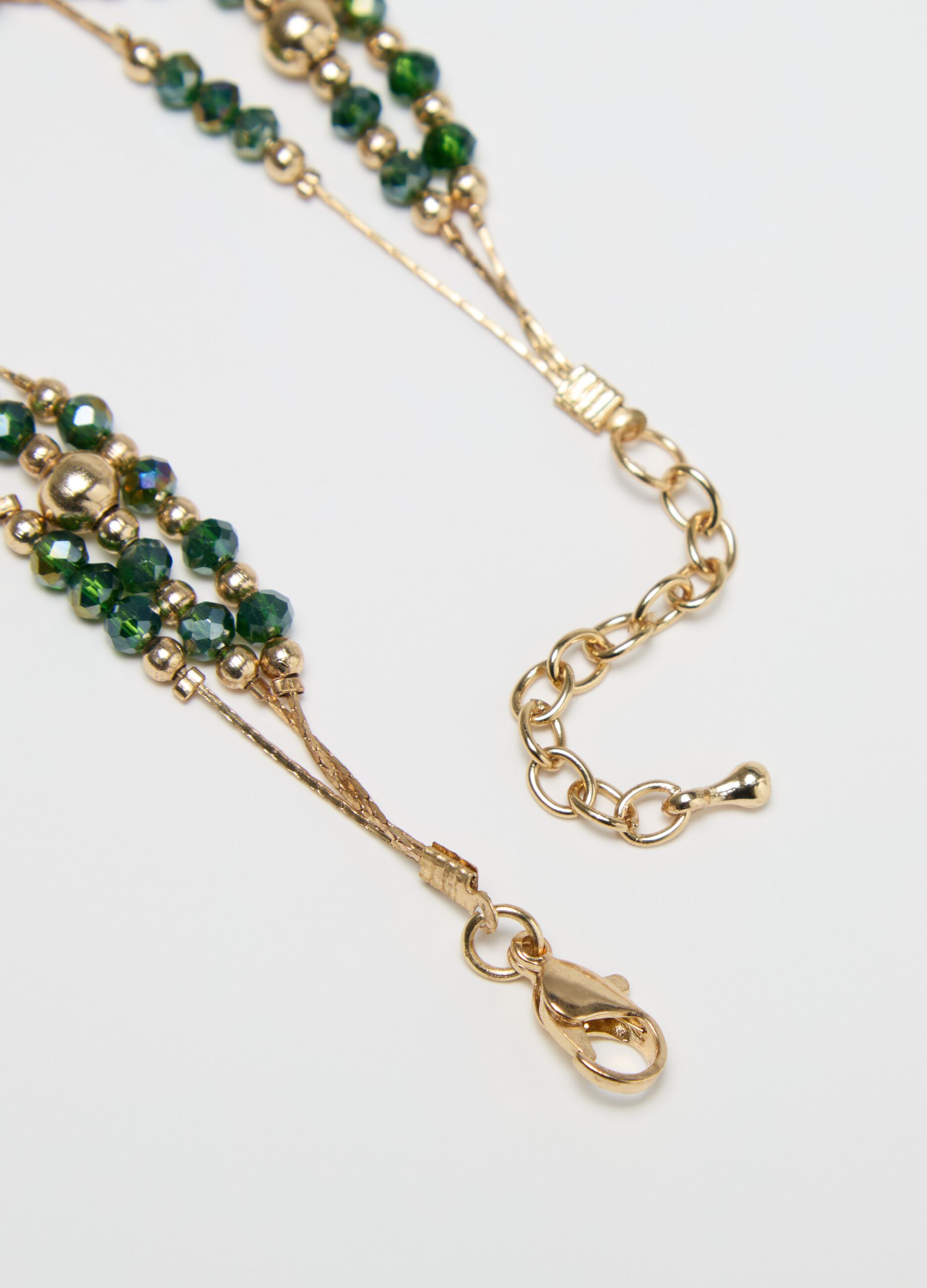 Bracciale con perline e pendente