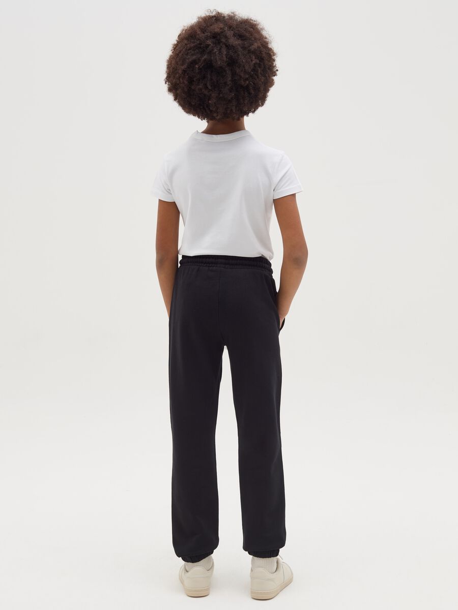 Joggers Essential in felpa con coulisse_2