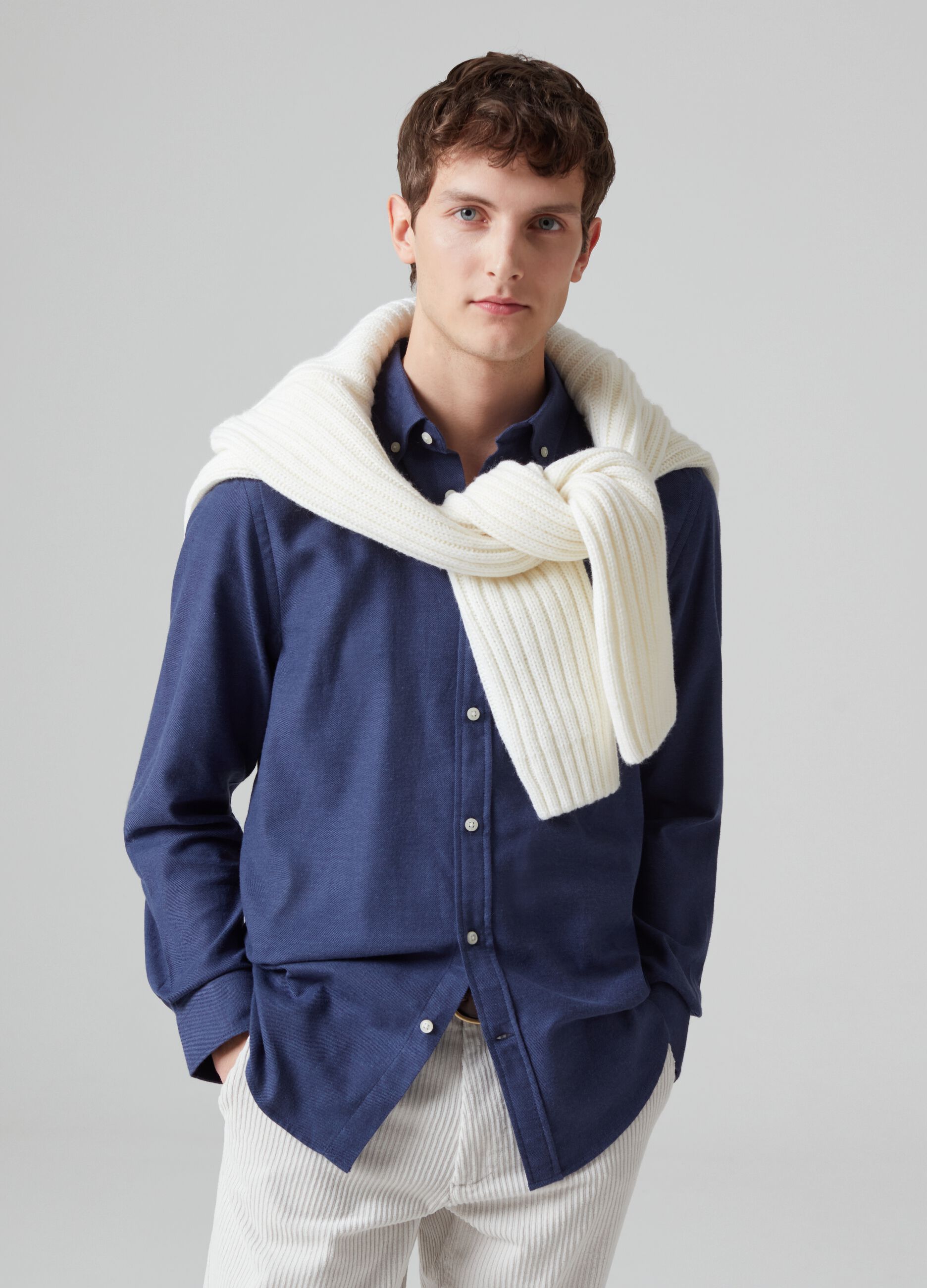 Camicia flanella uomo ovs sale