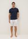 Blue pure cotton regular-fit T-shirt_0