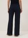 Blue Maternity Pants Relaxed Fit_2