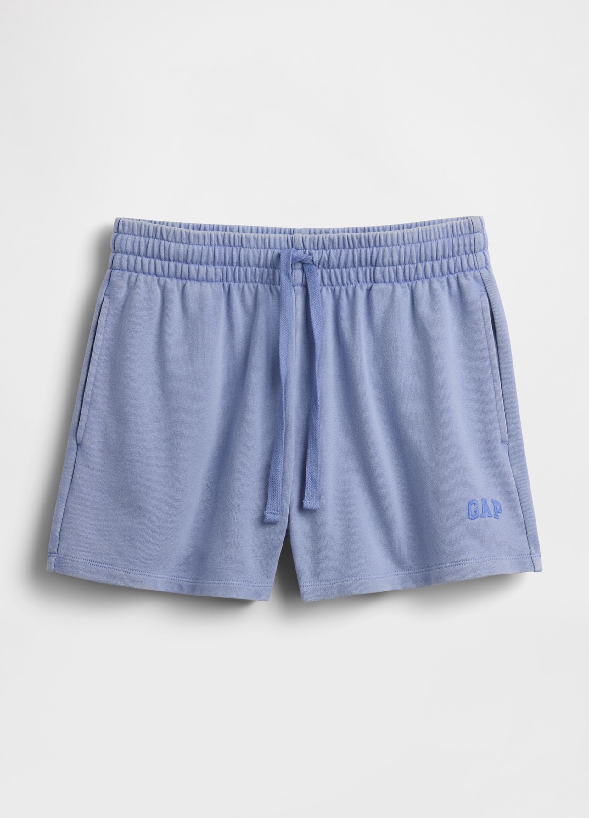 Cotton-blend shorts