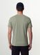 Grey regular-fit short-sleeve pure cotton T-shirt_3