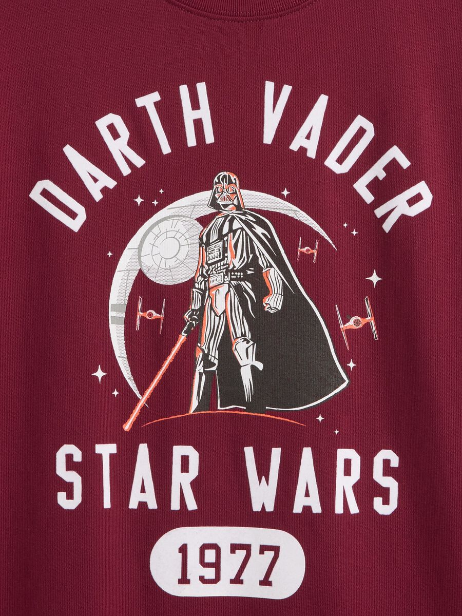 Red T-shirt with Darth Vader print_2