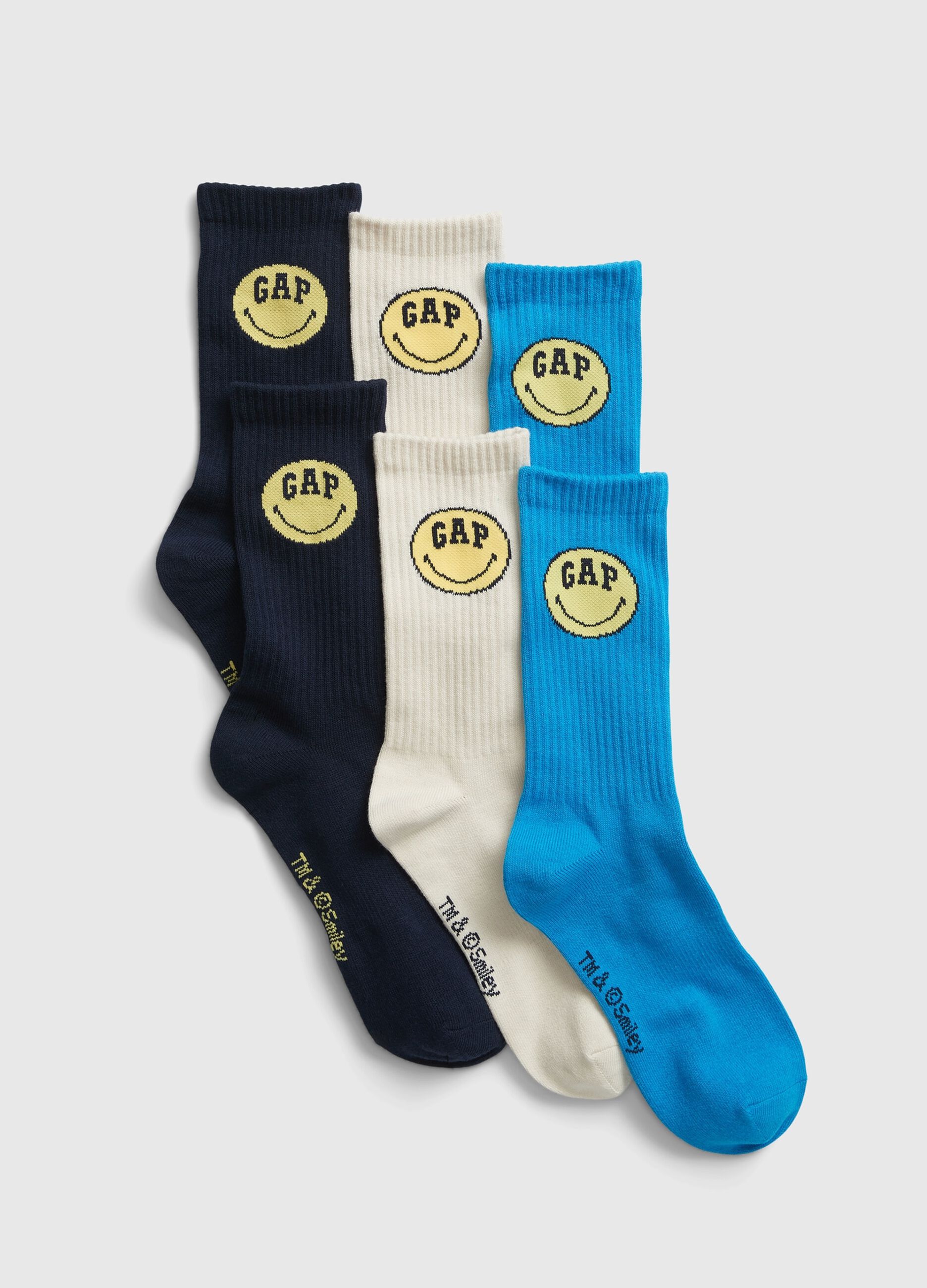 Ovs Tripack calze corte Smiley online Abbigliamento