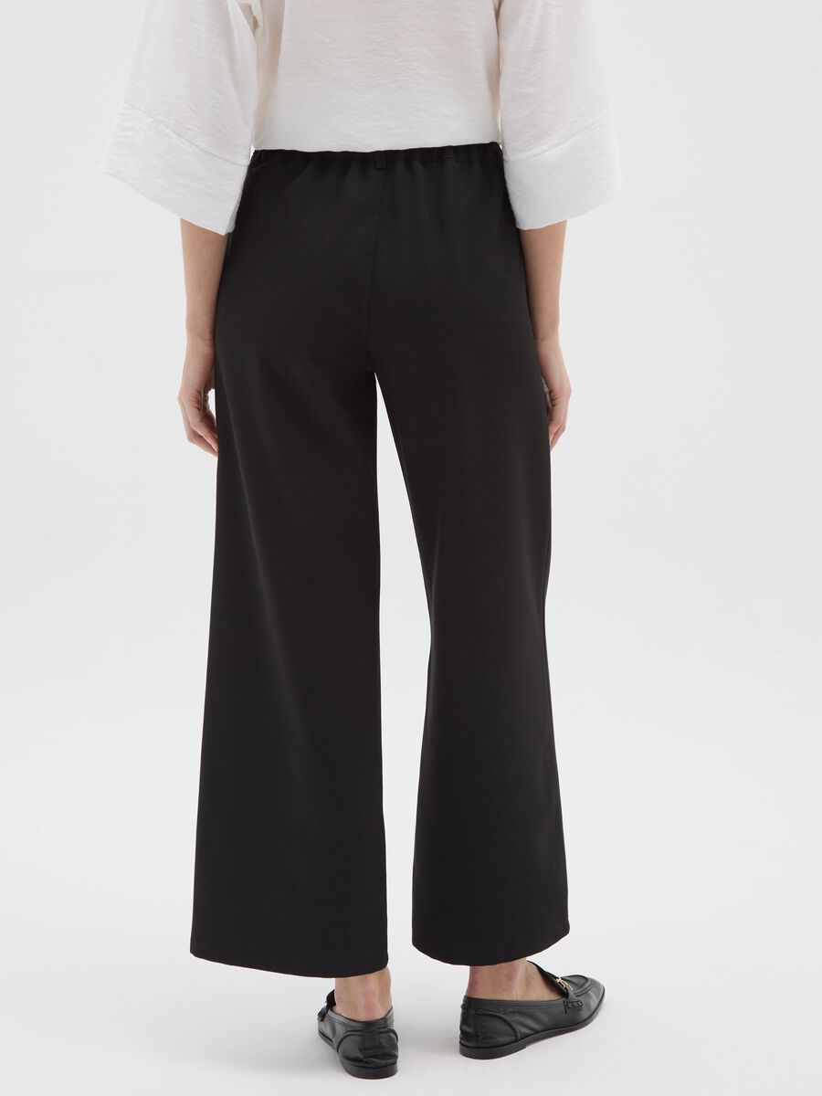 Pantaloni neri regular fit_2