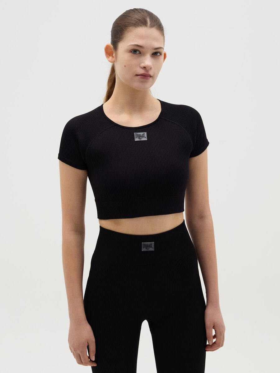Ribbed crop T-shirt_0