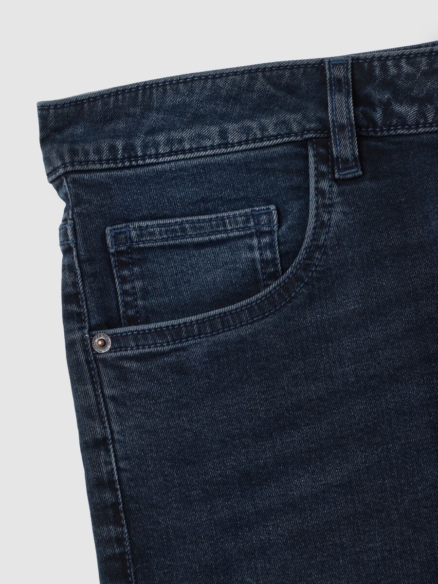 Blue Skinny Fit Denim Jeans_5