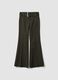 Pantaloni verdi in viscosa elasticizzata slim fit_5