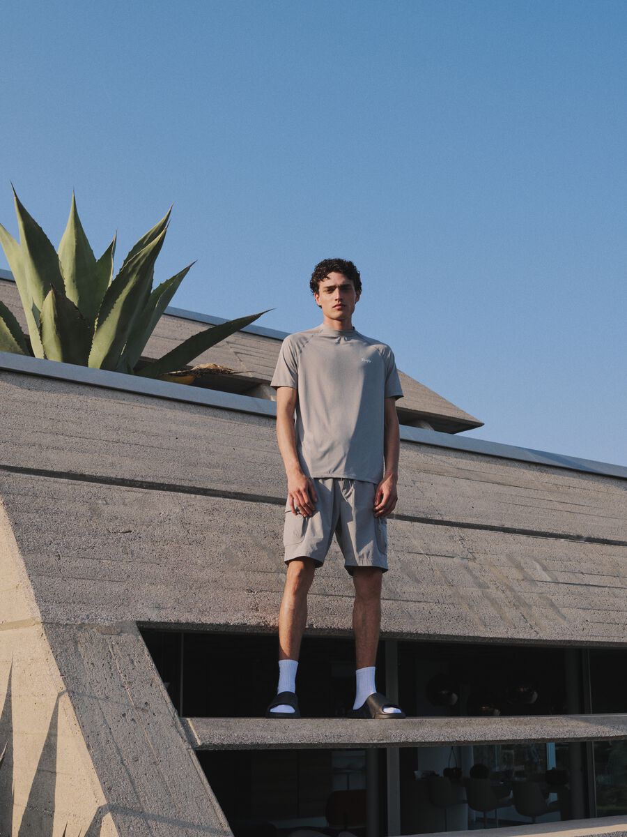 Technical T-shirt Light Grey_0