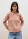Pink ribbed stretch-wool jumper, regular fit_2