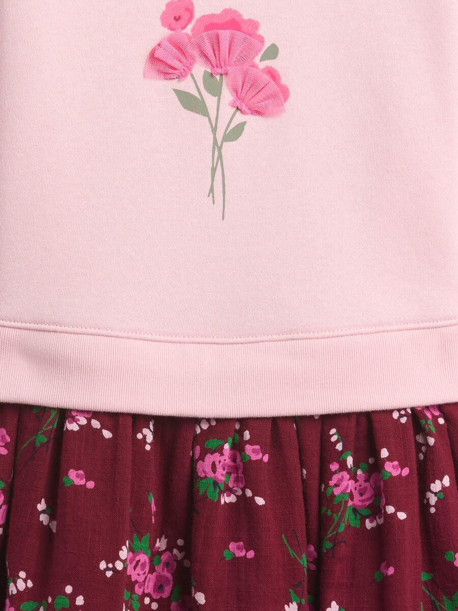 Pink Cotton Dress for Girls_3