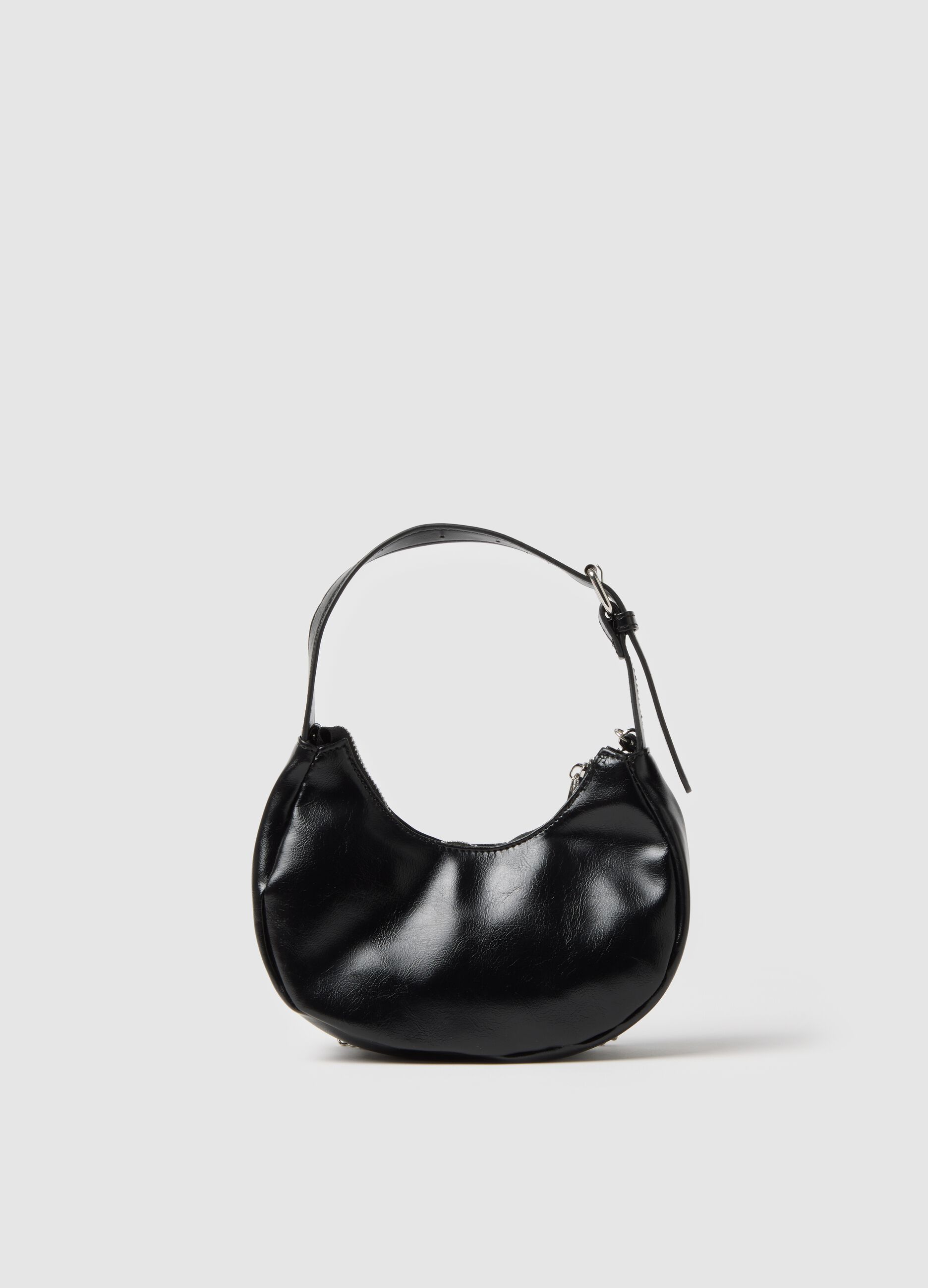 Black bag with metallic details
