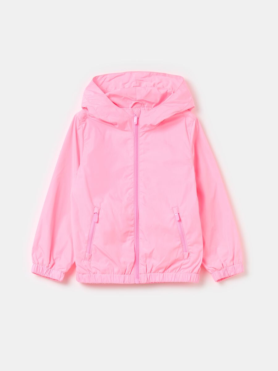 Waterproof jacket with hood_0