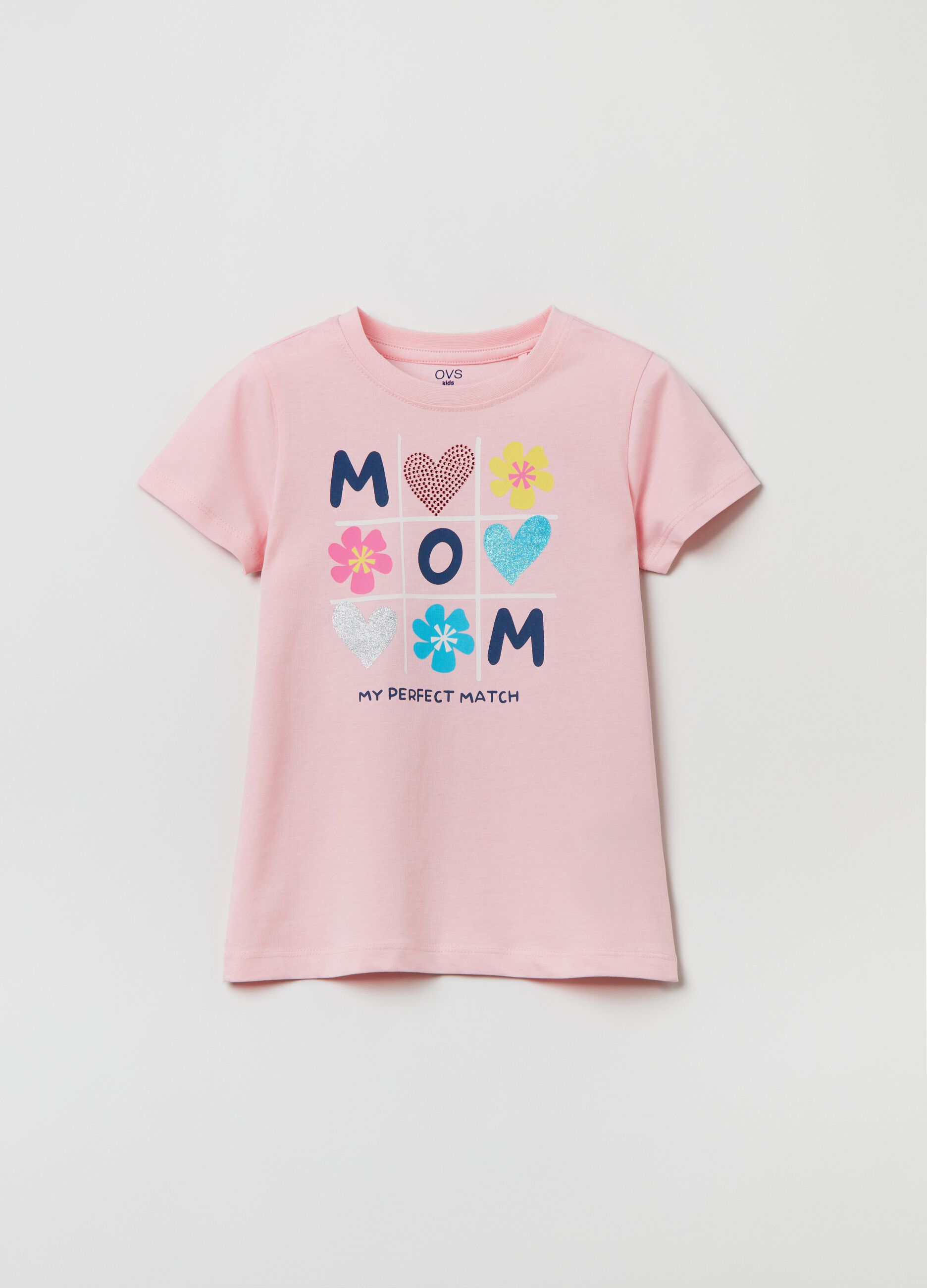 T-shirt con stampa motivo Festa della Mamma_0