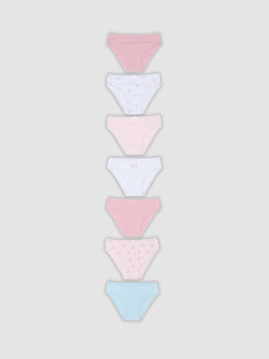 Seven-pack of multicolour organic stretch-cotton briefs_0