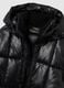 Black Iconic Puffer Jacket with Hood_5