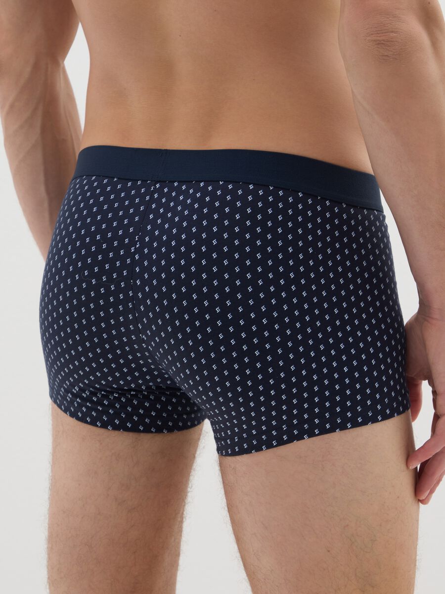 Tripack boxer in cotone elasticizzato multicolor regular fit_2