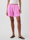 Pure linen shorts with elasticated waist_2