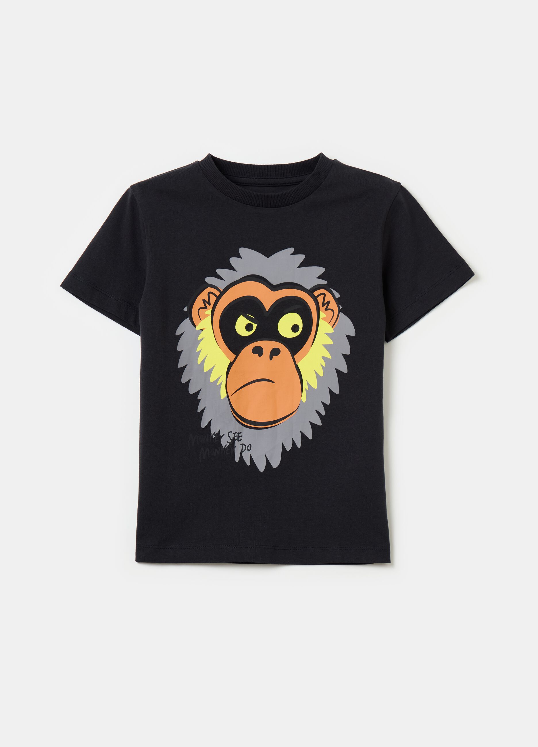 T-shirt in cotone bio con stampa