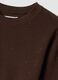Brown viscose-blend sequin jumper, regular fit_1