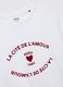 White pure cotton regular fit T-shirt with print_5