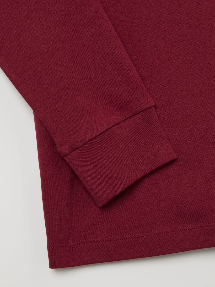 Cotton interlock T-shirt with round neck_5