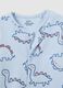 Blue cotton jumpsuit with dinosaur print_2