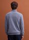 Grey marl pure wool roll-neck jumper, regular fit_3
