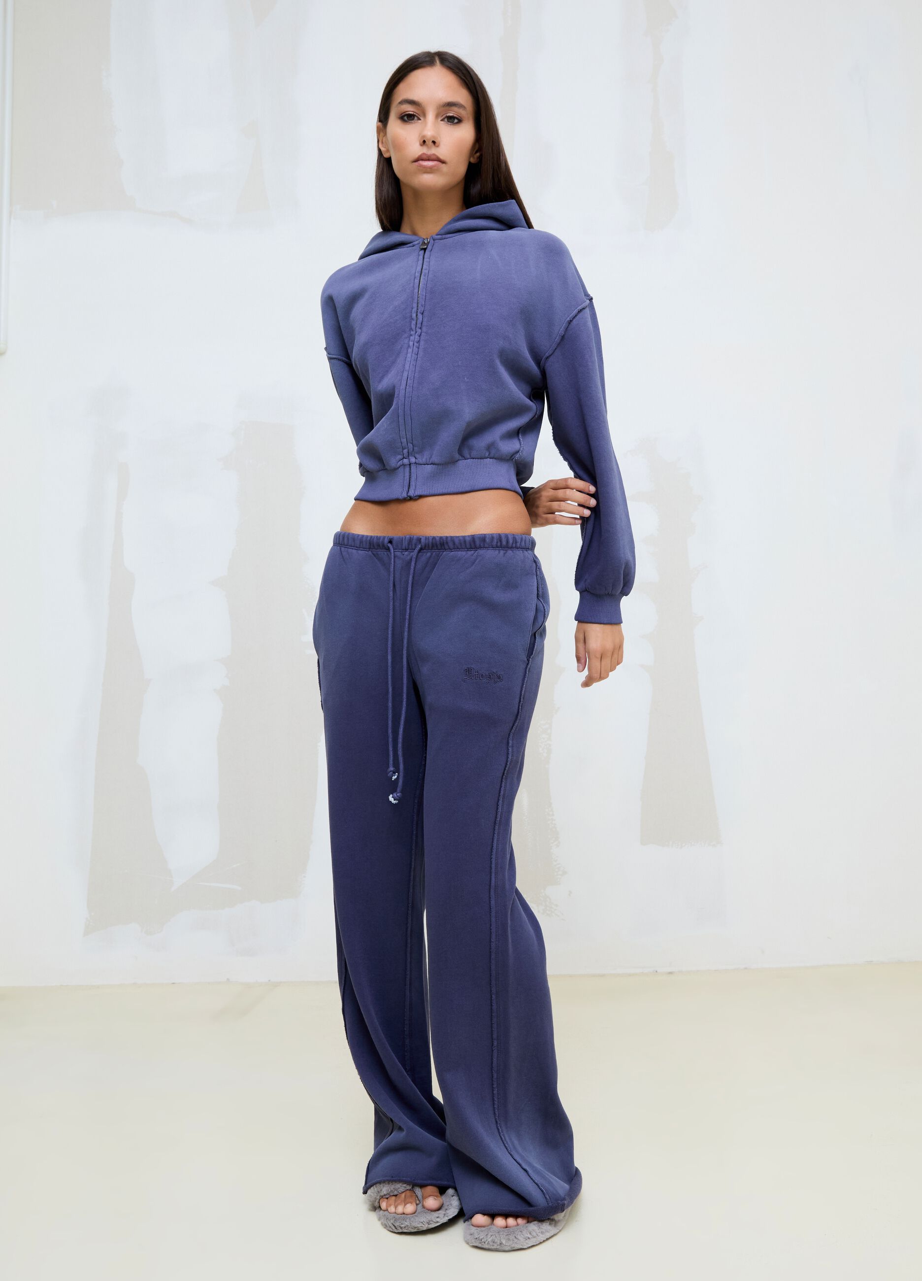 Flare Sweatpants Sunfaded Twilight