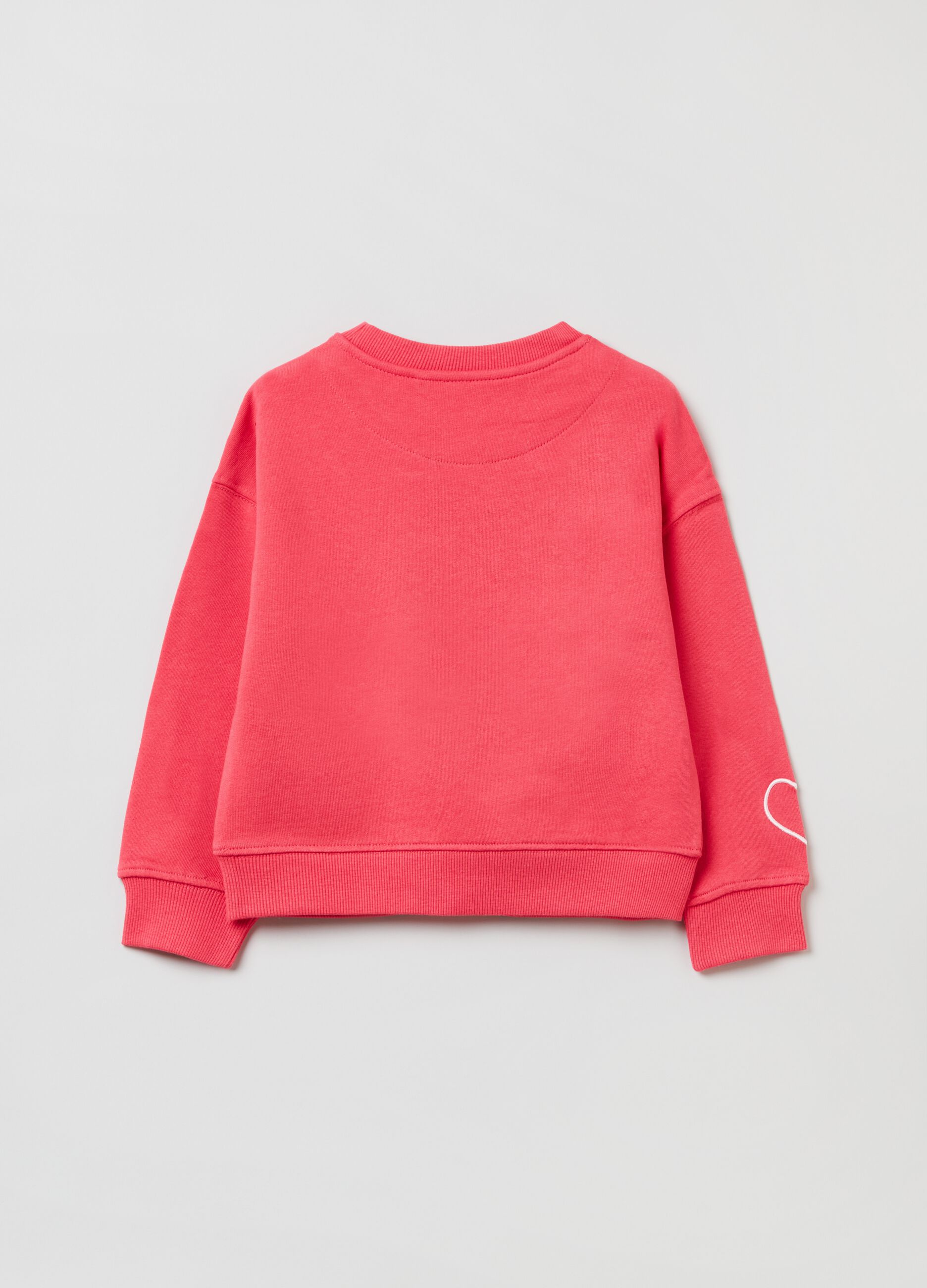 Felpa oversize con ricamo e stampa_1